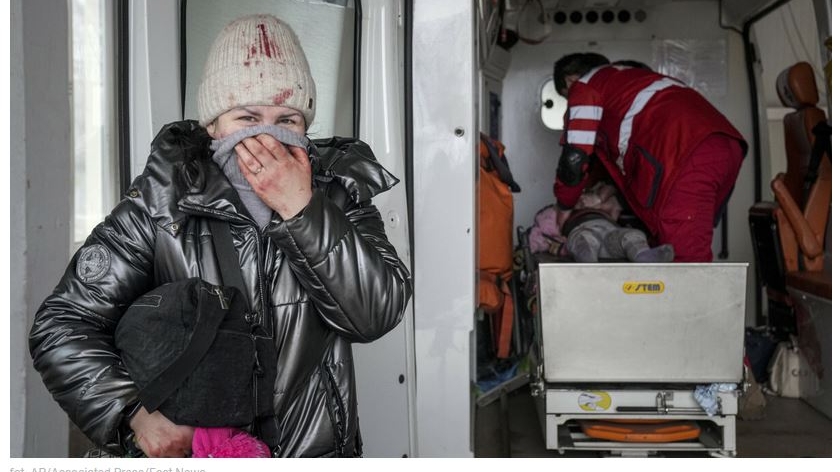 Civilii cele mai multe victime din Ucraina