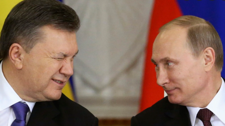 Viktor Ianukovici și Vladimir Putin