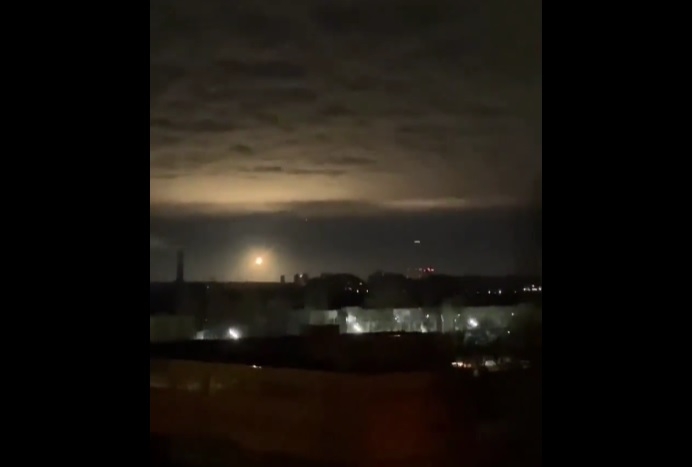 Rachete sol-aer în Kiev