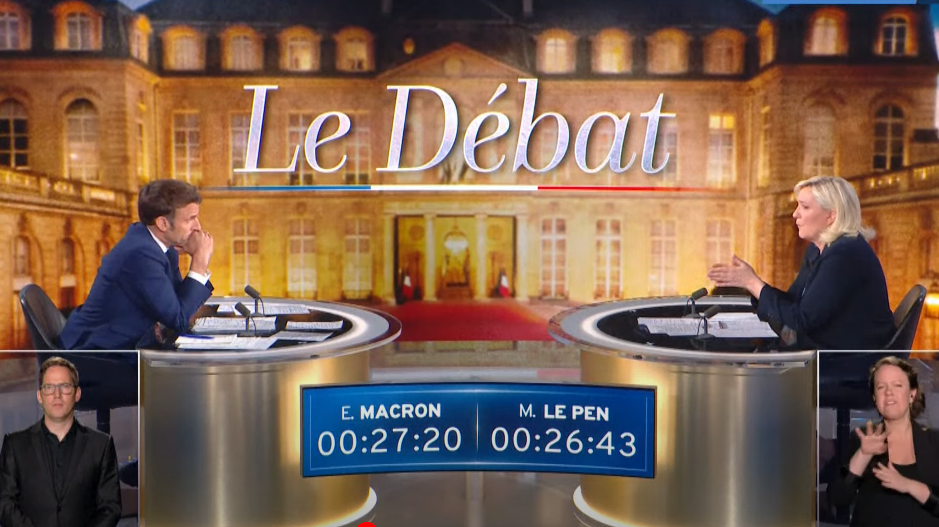 Emmanuel Macron / Marine Le Pen - Dezbaterea televizată
