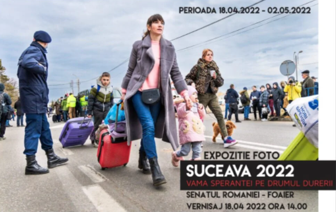 „Suceava 2022 - Vama speranţei pe drumul durerii” expoziţie de fotografie dedicată refugiaţilor din Ucraina