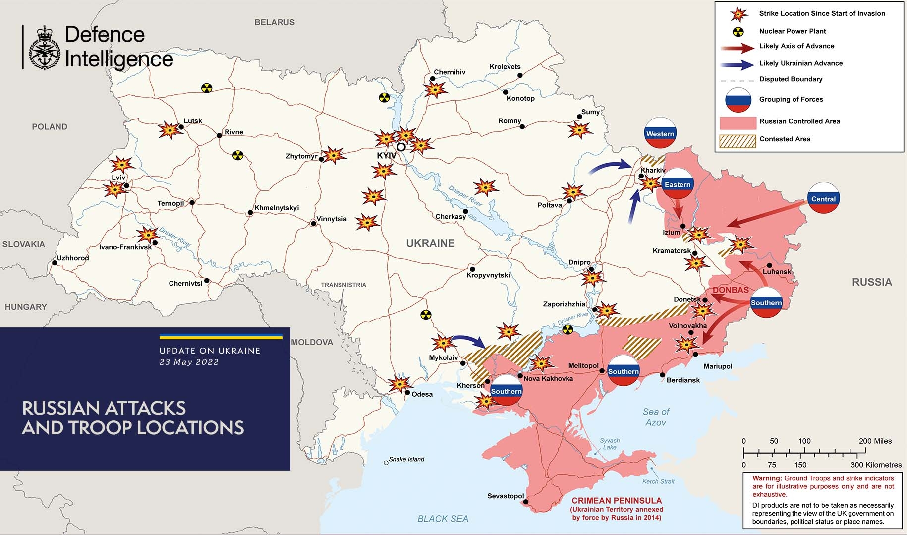 Situația din Ucraina - 23 mai 2022