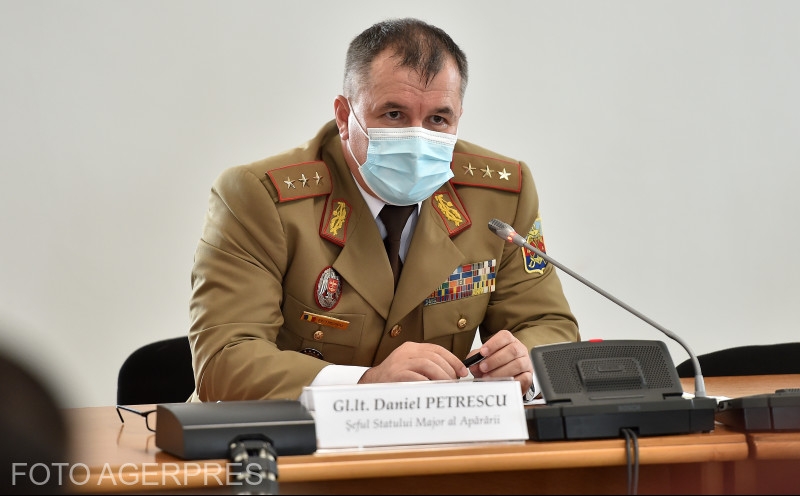 General locotenent Daniel Petrescu șeful Statului Major al Apărării
