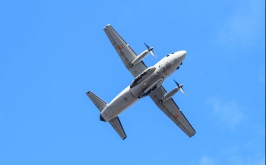 Aeronavă C-27 J Spartan a Forțelor Aeriene Române