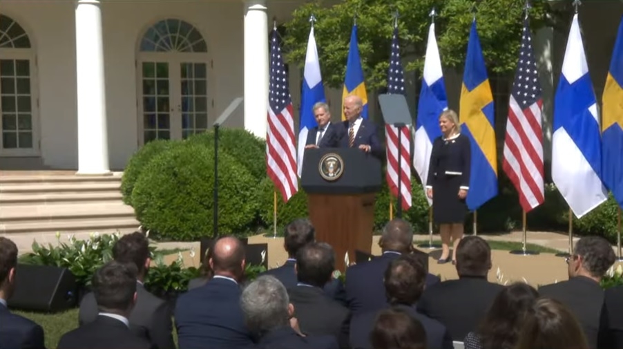 Președintele SUA Joe Biden despre aderarea Finlandei și Suediei la NATO