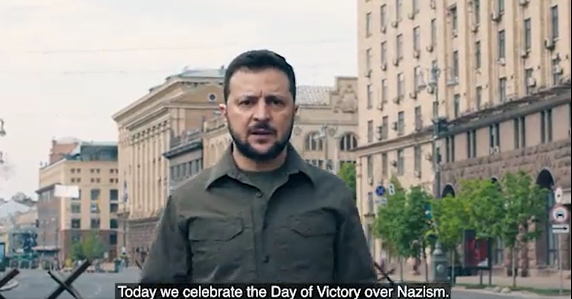 Mesajul lui Volodimir Zelenski cu ocazia Zilei împotriva nazismului Victoriei