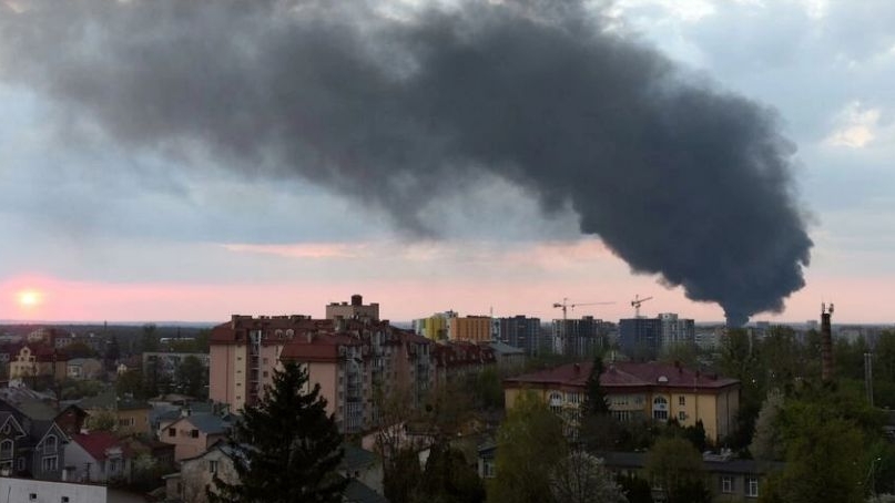 Rachete au lovit Lviv