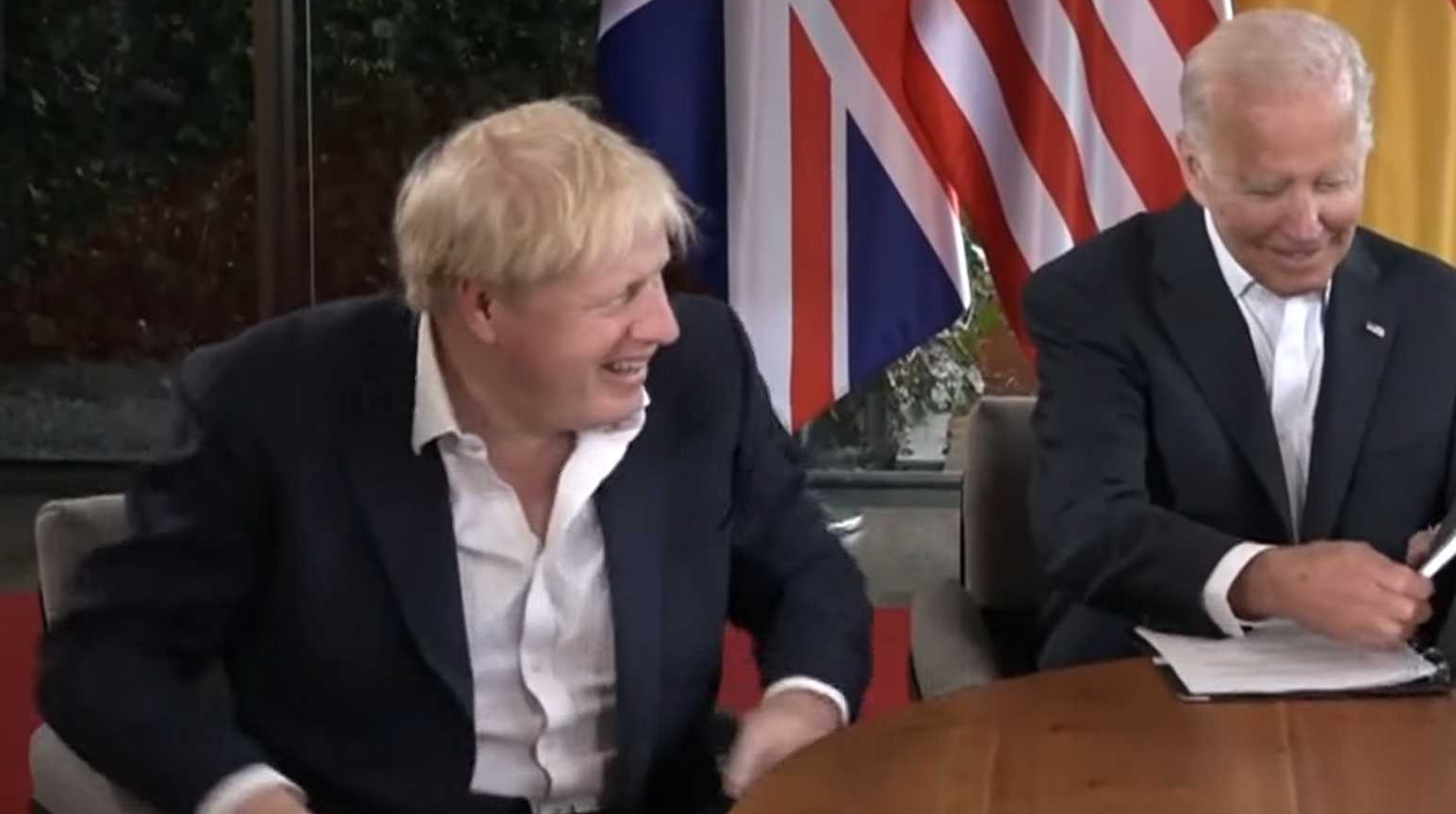 Boris Johnson la Summit-ul G7