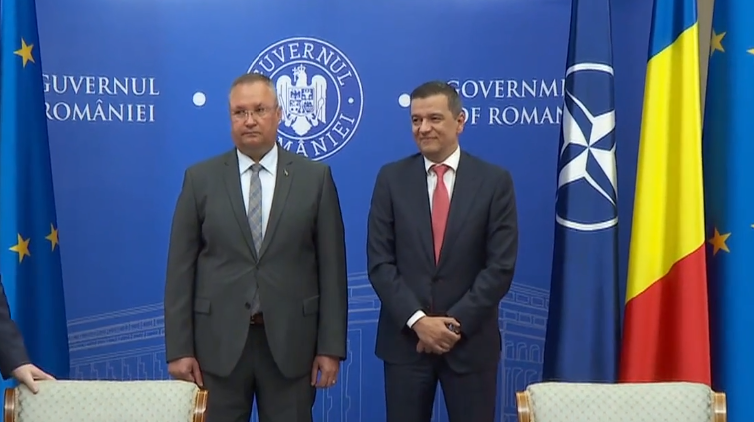Premierul Nicolae Ciucă ministrul Transporturilor Sorin Grindeanu