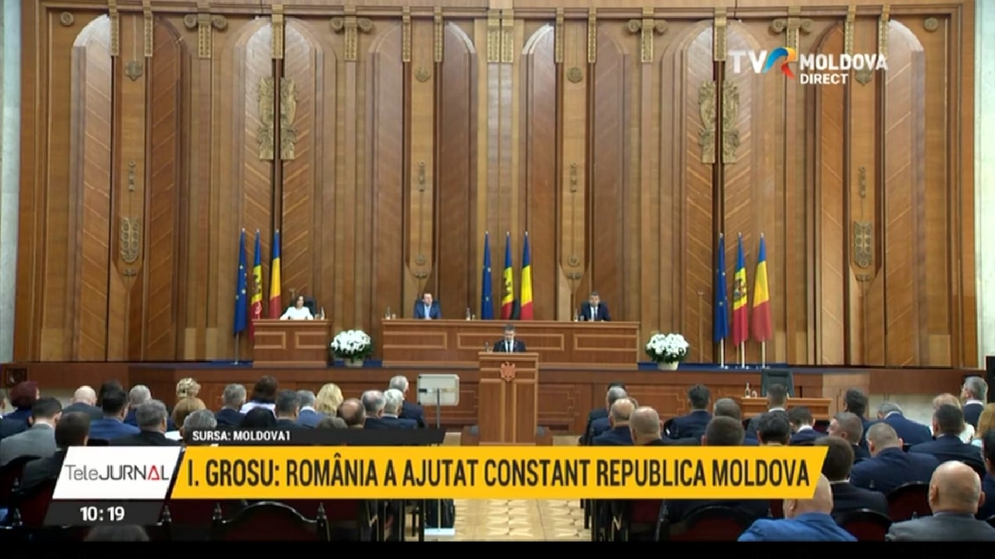 Ședință comună a Parlamentelor din România și Republica Moldova