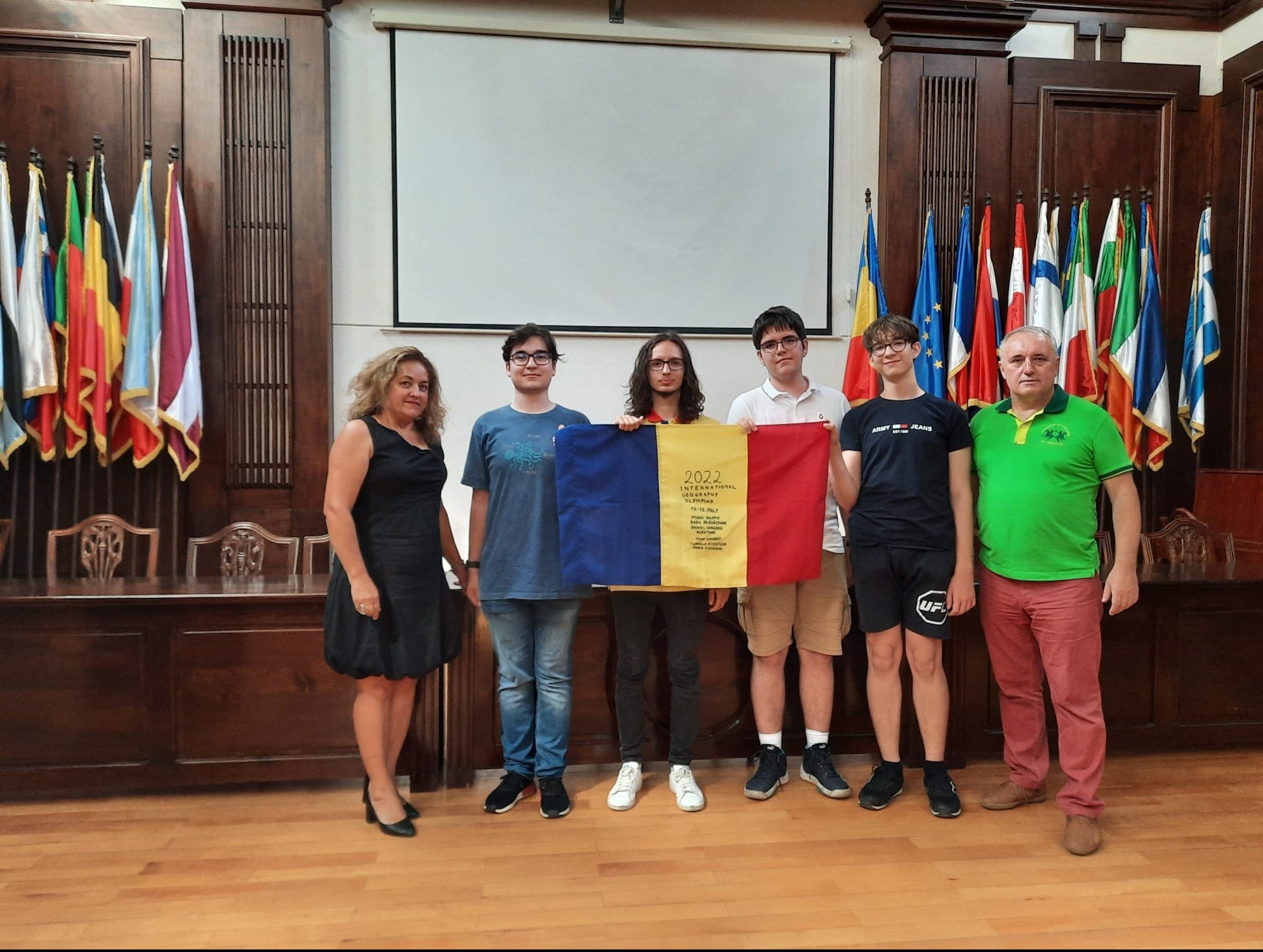 Elevii români olimpici internaționali la Geografie