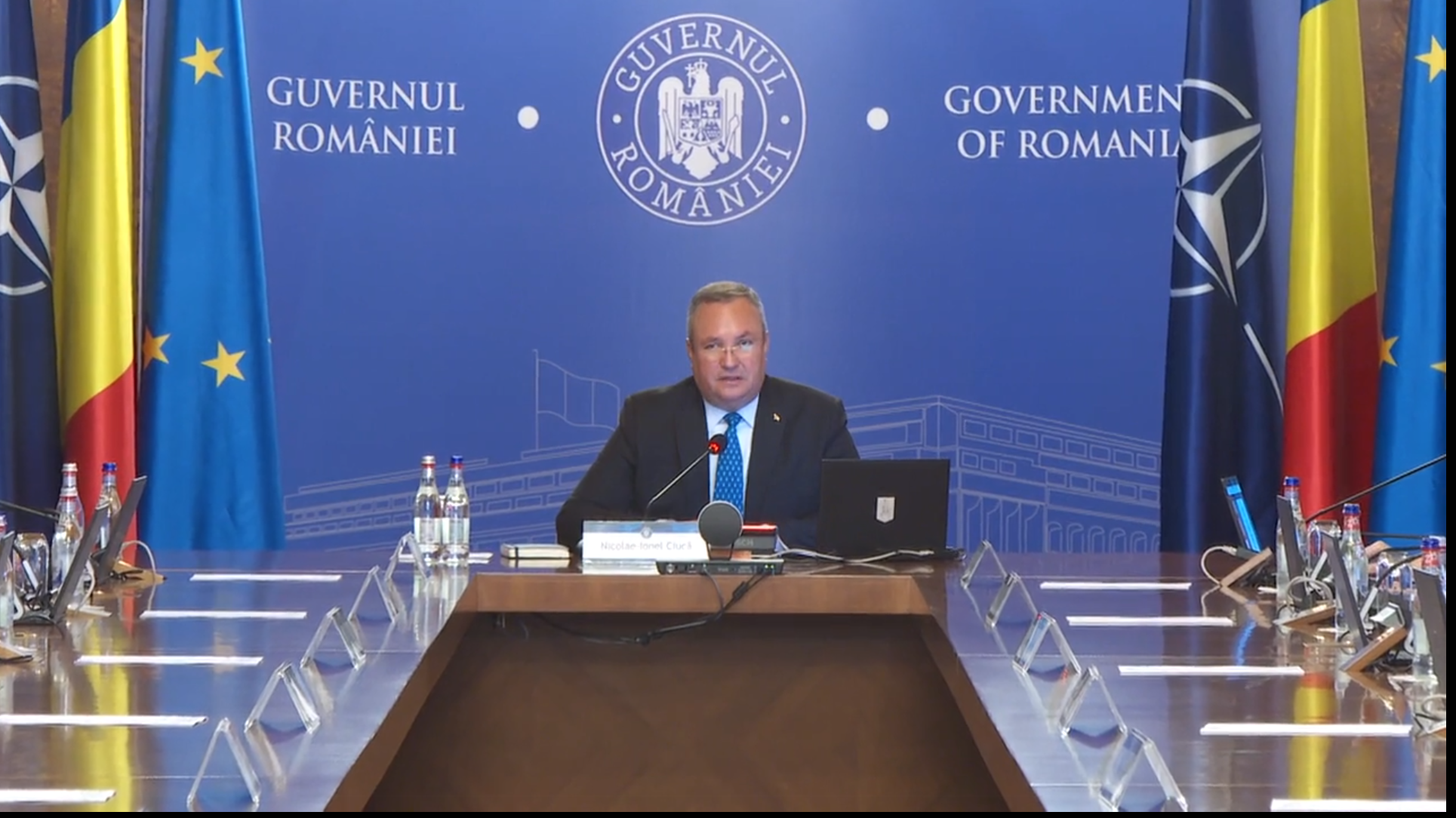 Nicolae Ciucă ședință de Guvern