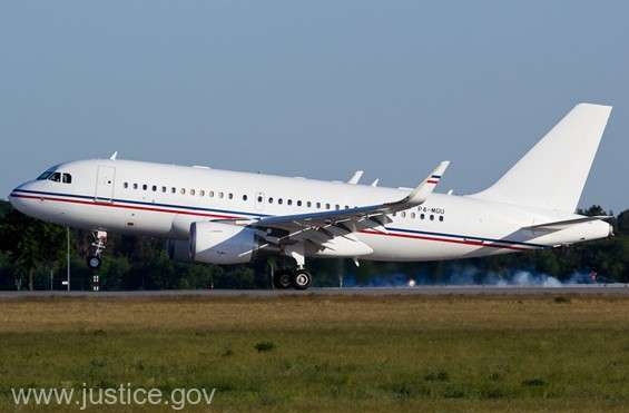 Avion Airbus deținut de un oligarh rus vizat de sancțiuni