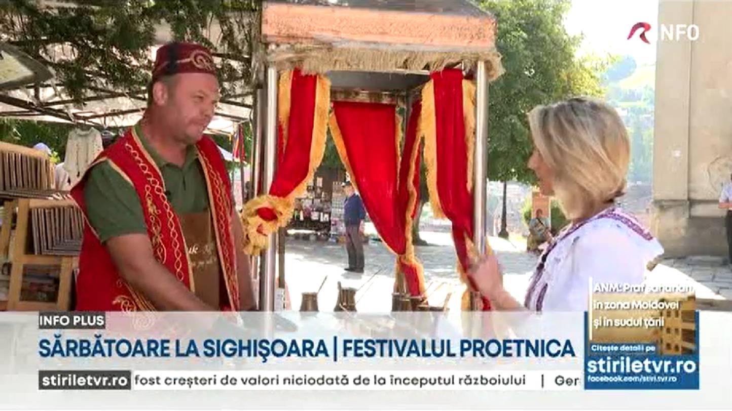 Sărbătoare la Sighișoara la Festivalul ProEtnica
