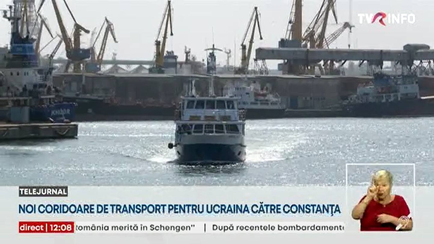 Noi coridoare de transport pentru Ucraina către Constanța