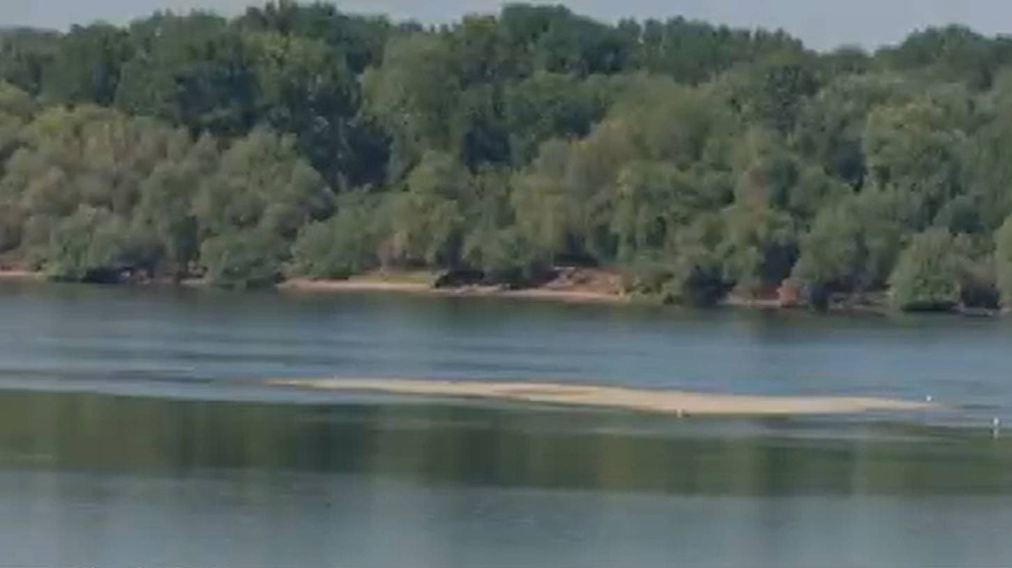 Debitul Dunării în scădere continuă