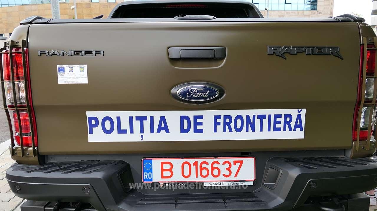 Poliția de Frontieră autospeciale de patrulare 4x4