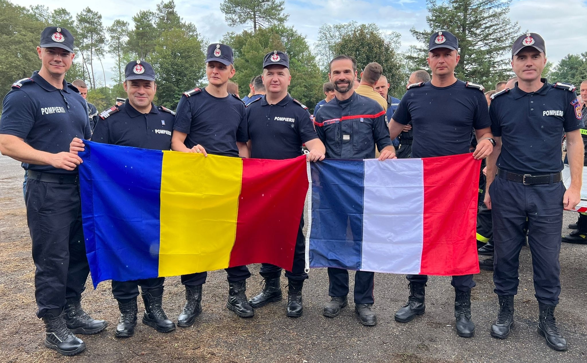 Misiunea pompierilor români în Franţa s-a încheiat