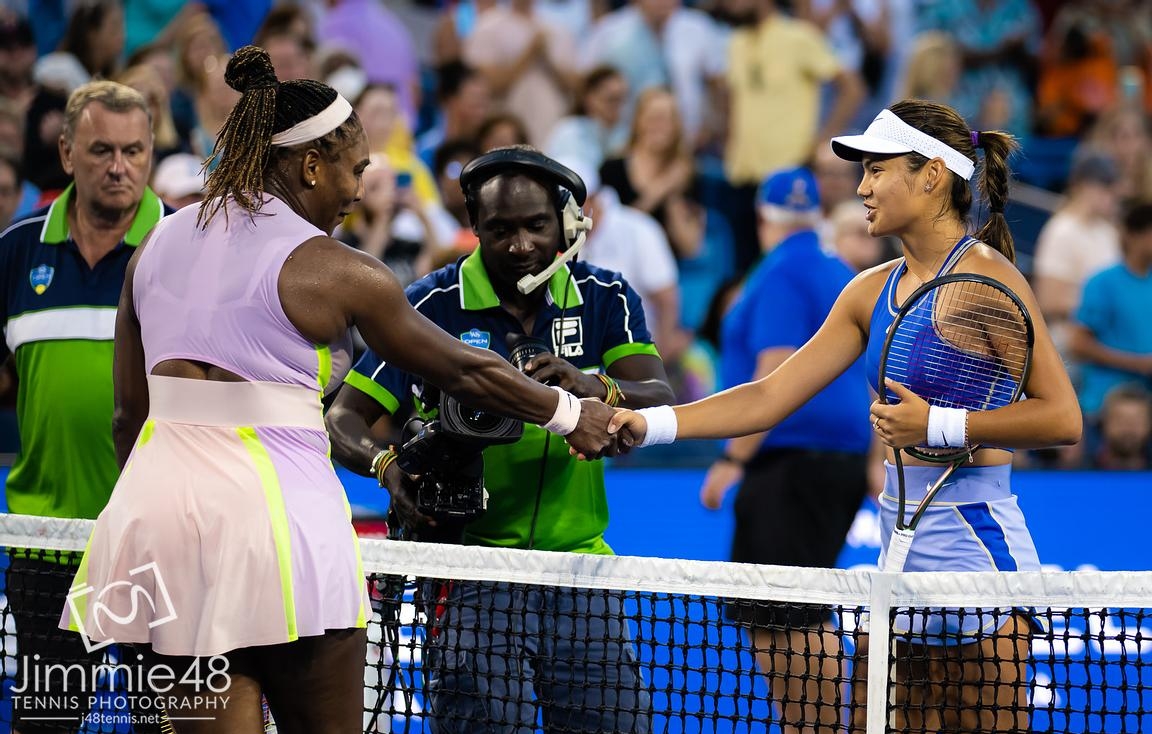 Serena Williams și Emma Răducanu Cincinnati 2022