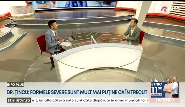 Dr. Radu Țincu la TVR INFO