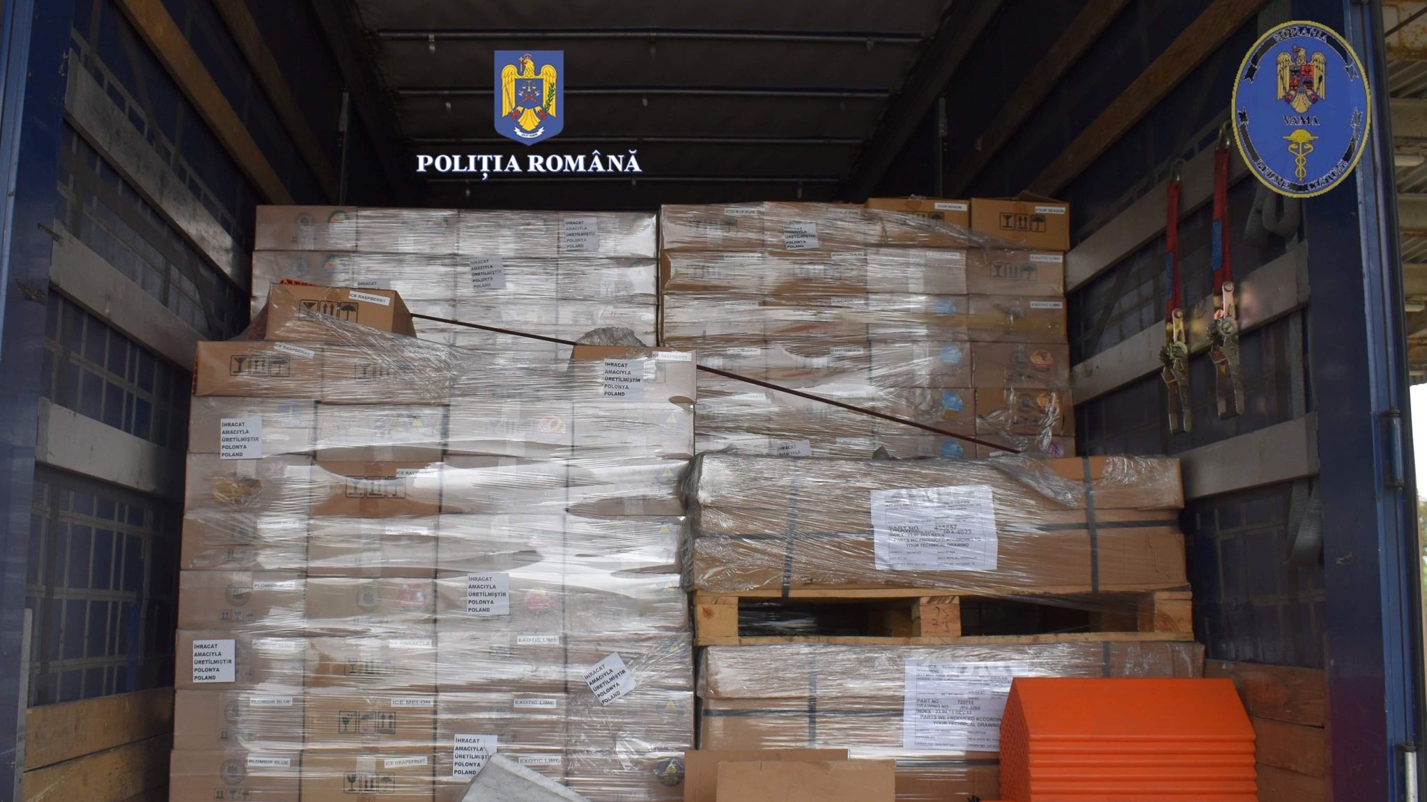 Vameșii români au confiscat 5 tone de tutun de narghilea