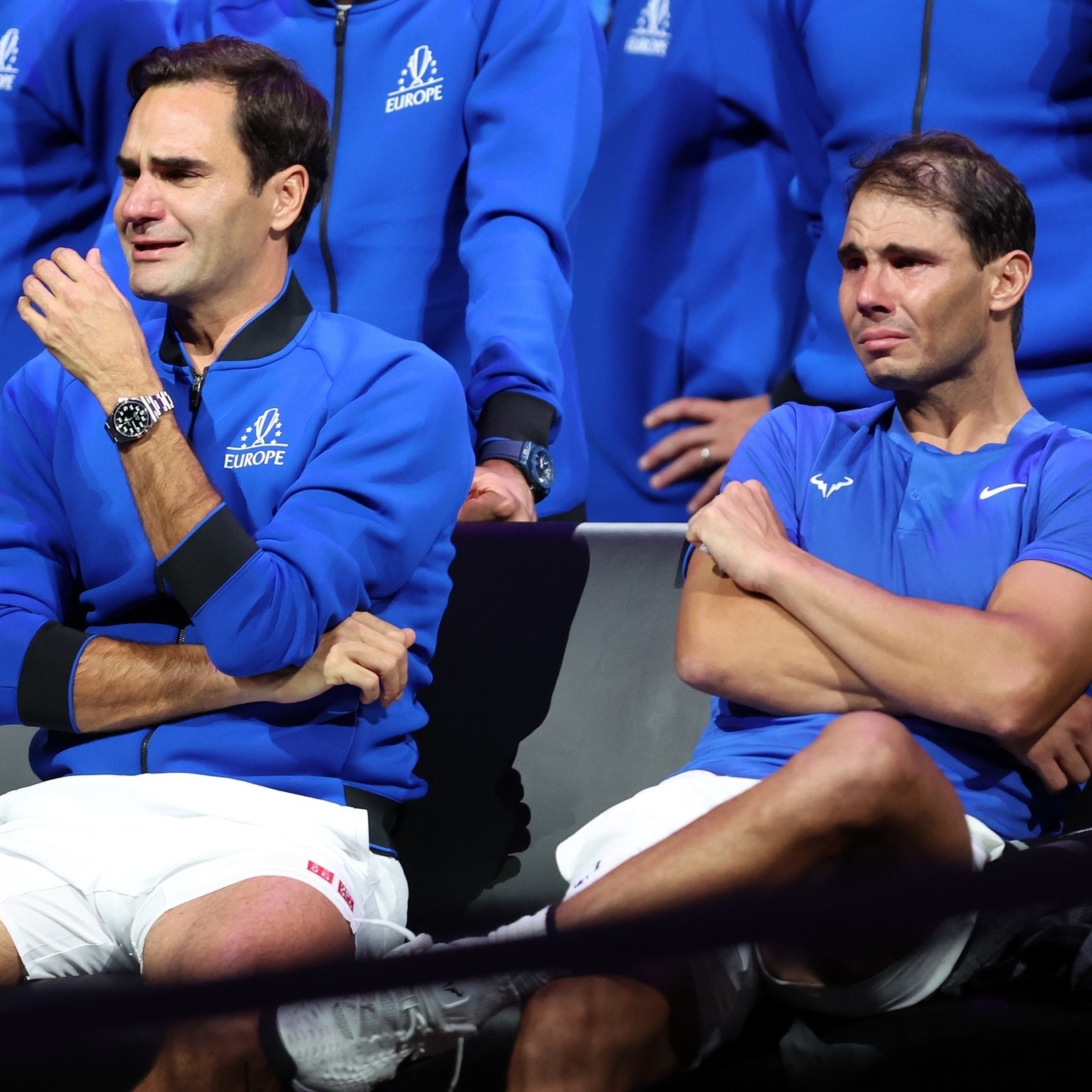 Roger Federer și Rafael Nadal Laver Cup 2022