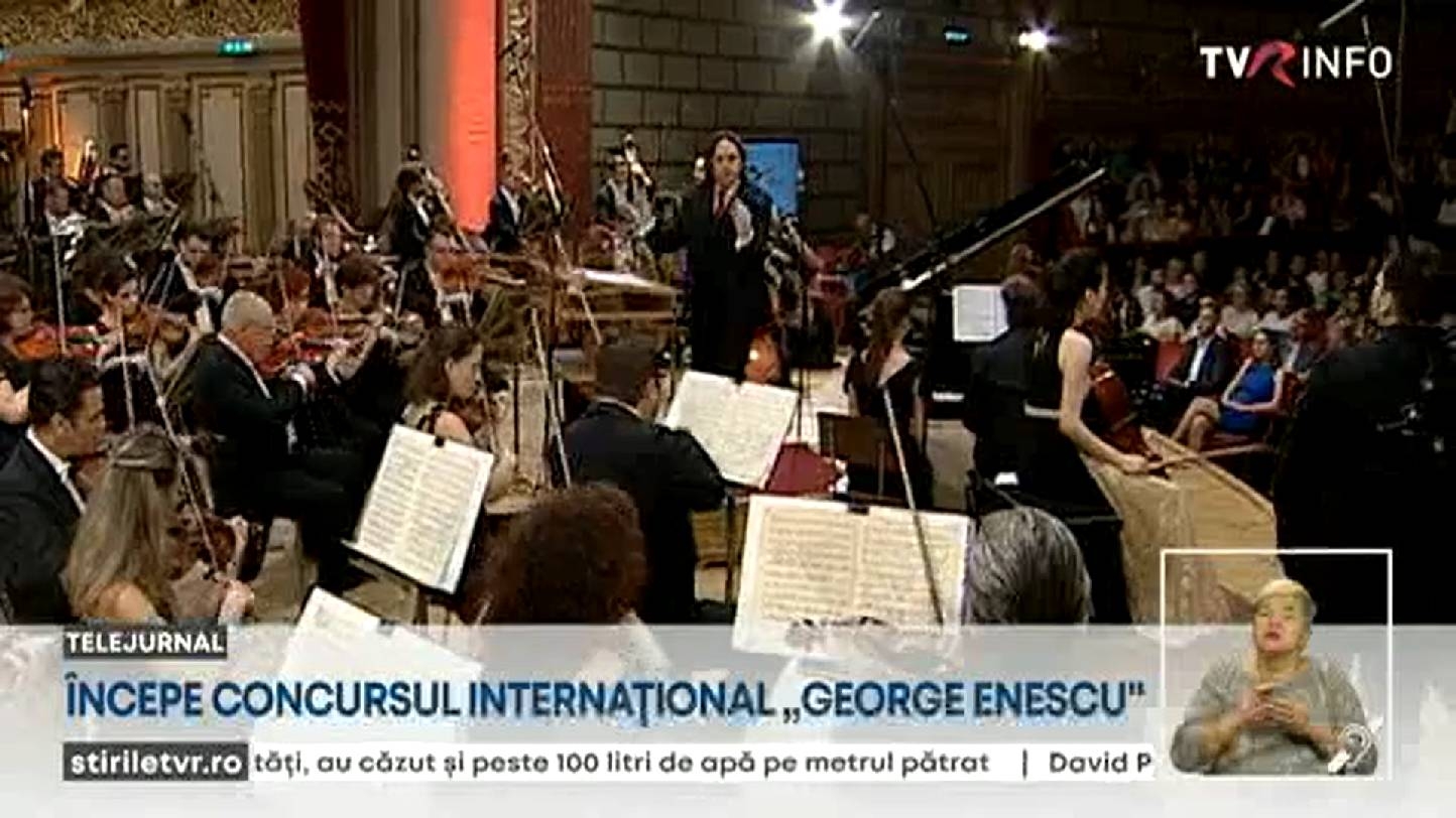 Ultimele pregătiri pentru Concursul Internațional ”Geeorge Enescu”
