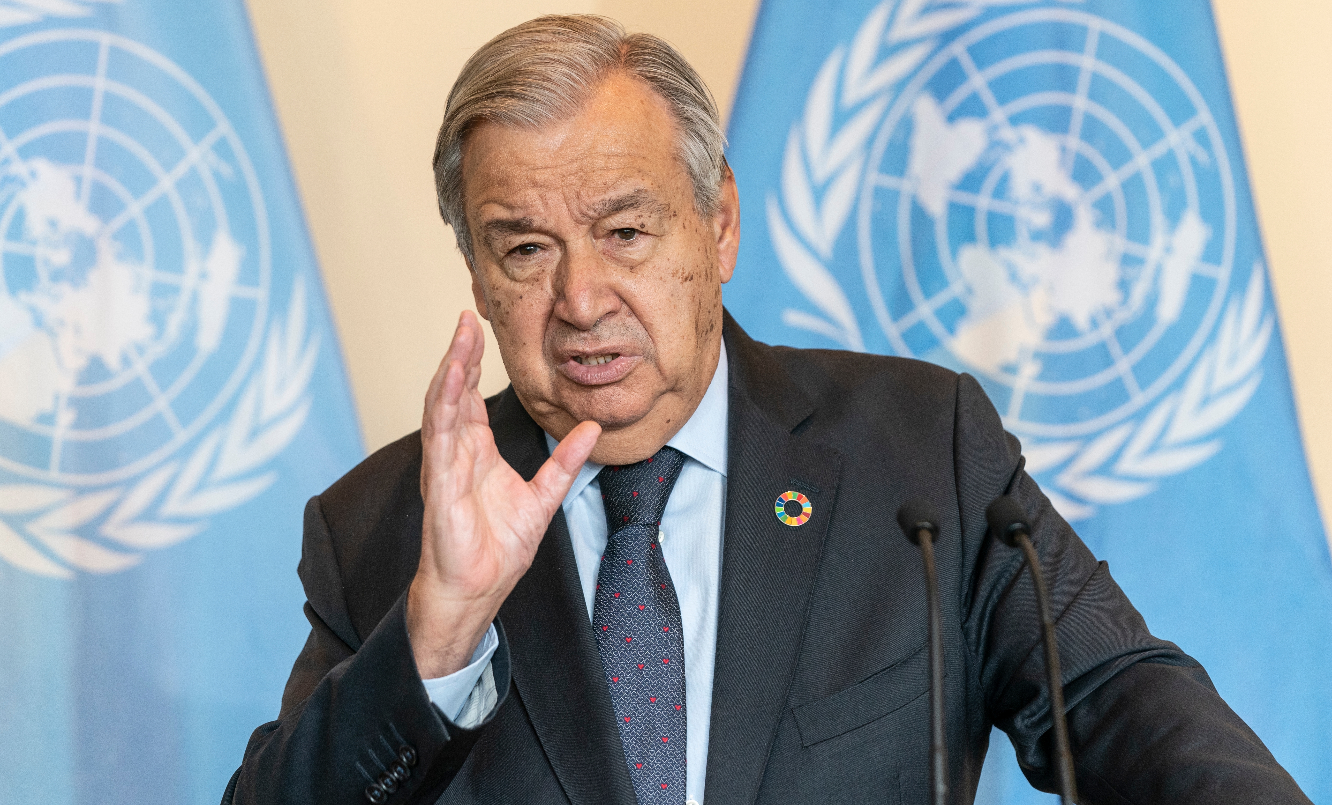 Secretarul general al ONU Antonio Guterres