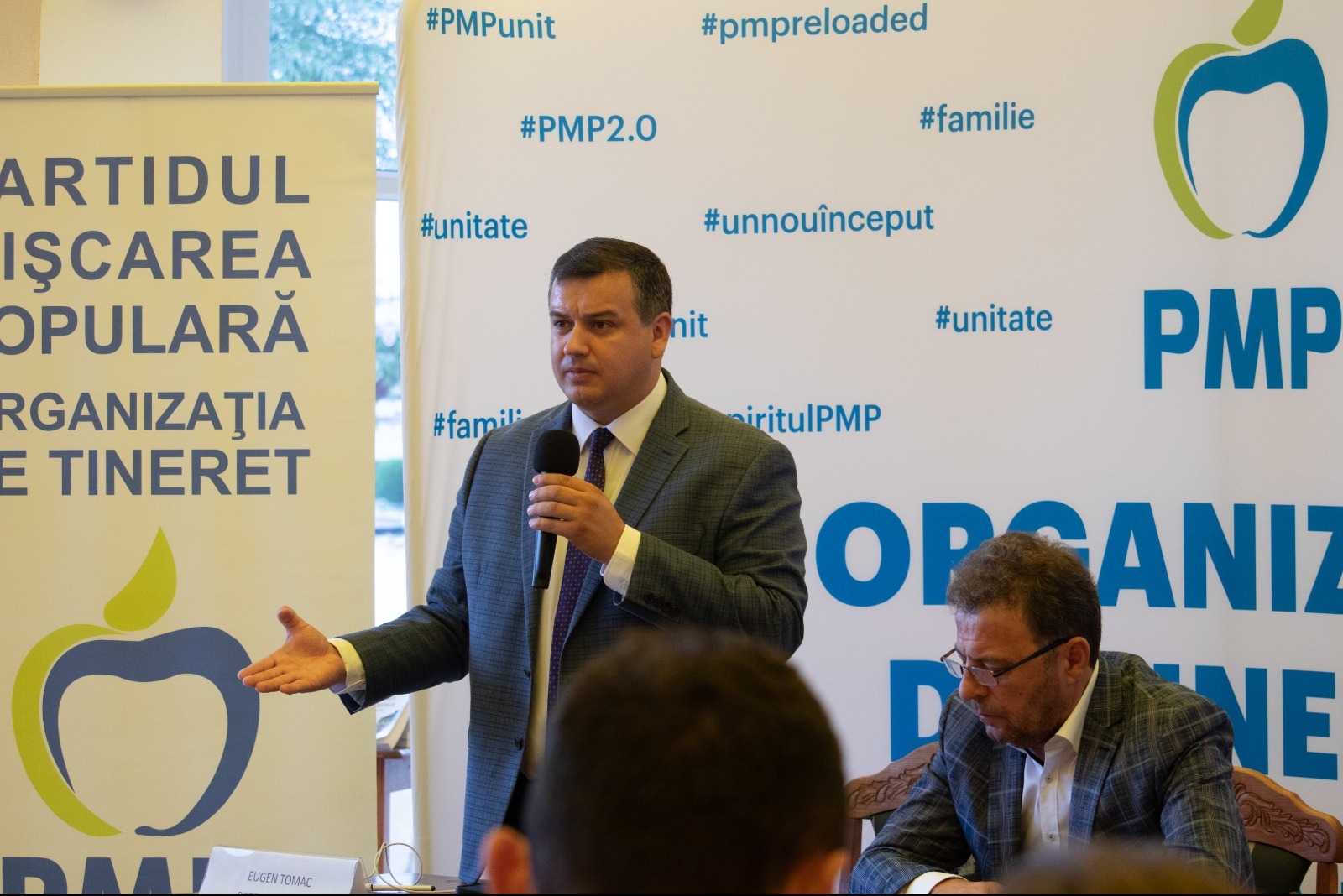 Eugen Tomac (PMP) și Daniel Olteanu (ALDE)