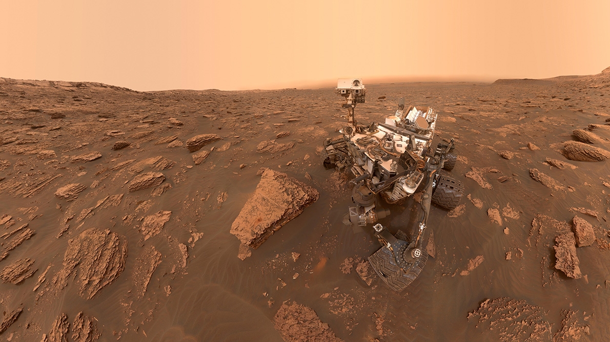 Roverul Curiosity pe Marte / nasa.gov