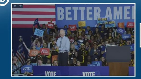 Joe Biden in campanie pentru alegerile de la jumatatea mandatului