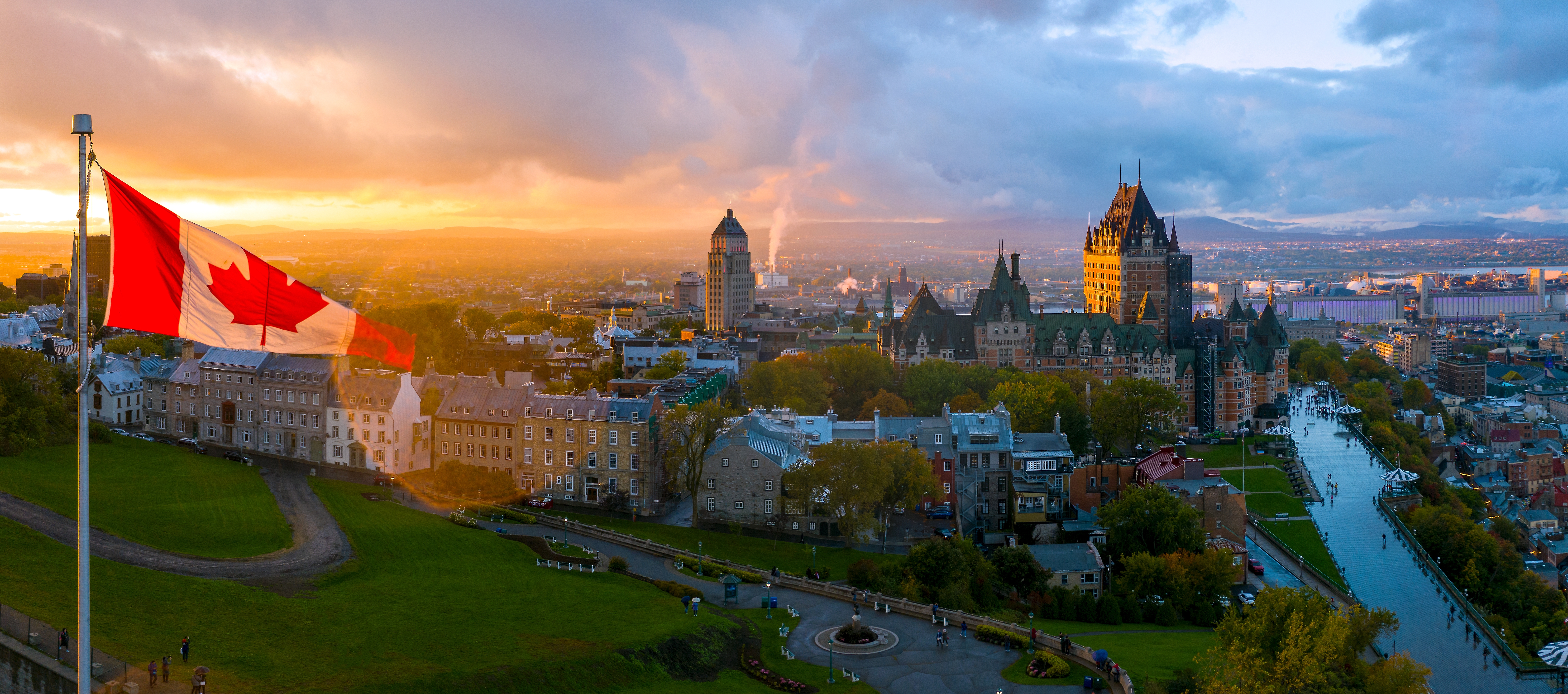 Quebec panoramă
