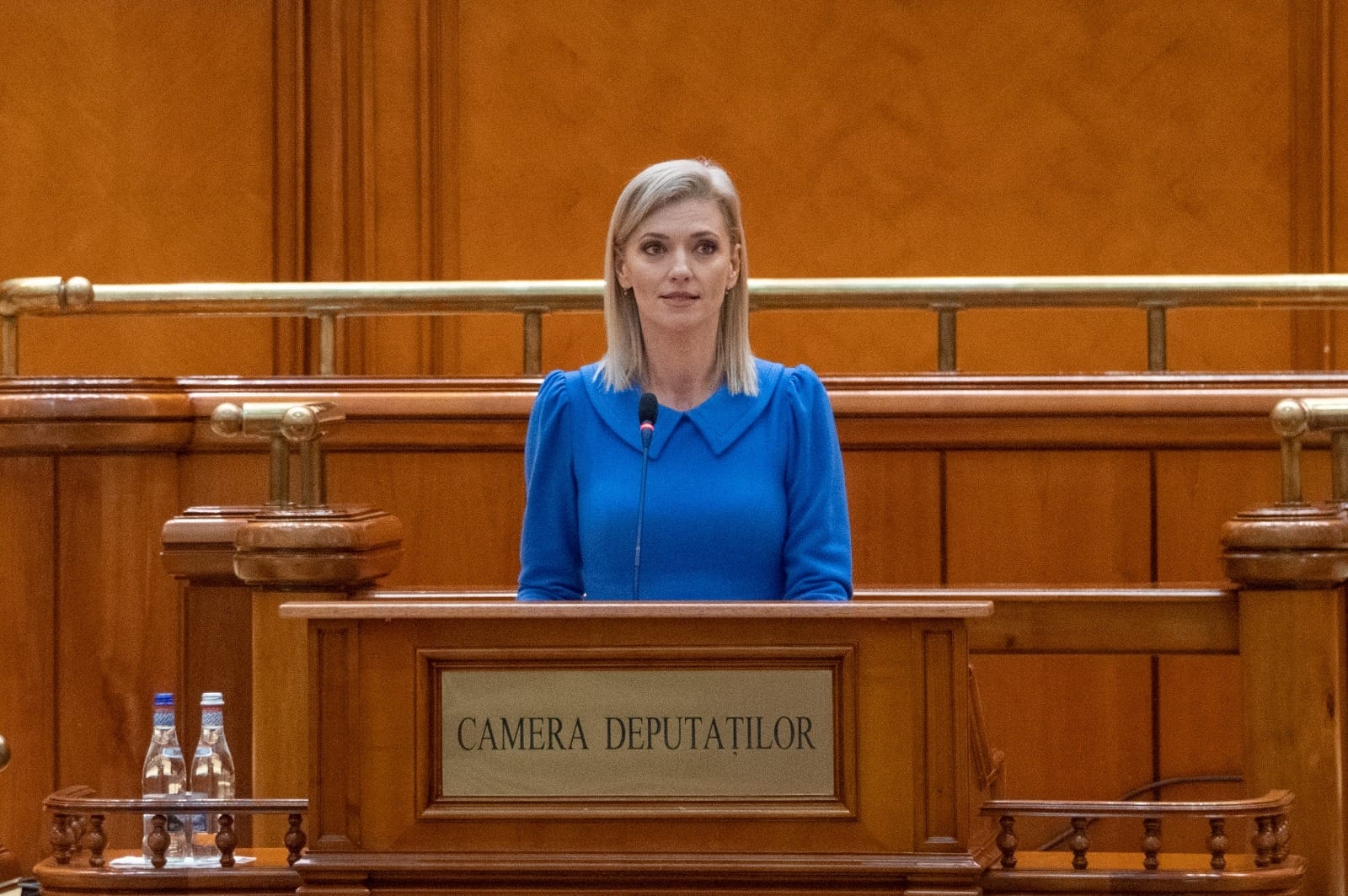 Preşedintele Senatului României Alina Gorghiu