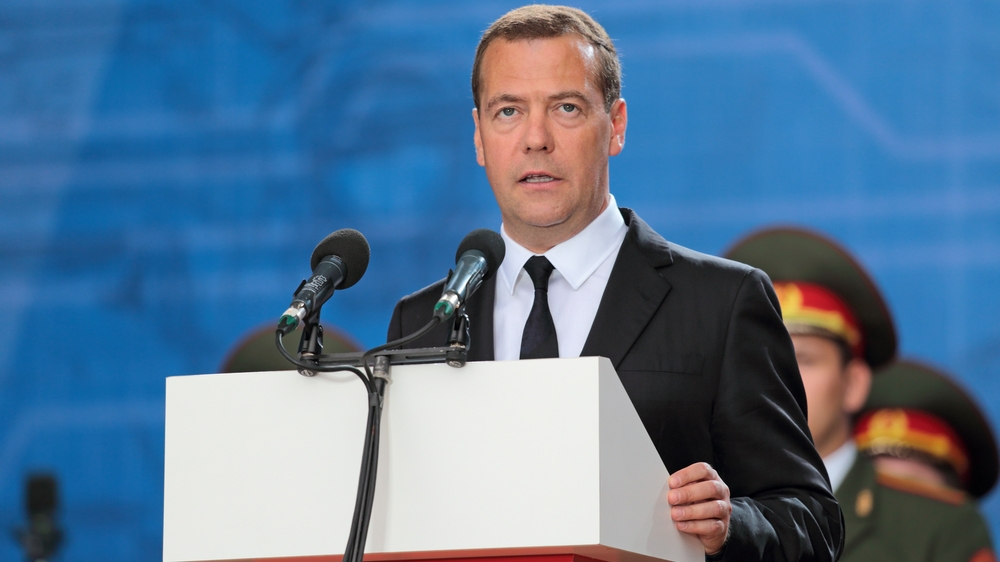 Vicepreşedintele Consiliului de Securitate al Rusiei Dmitri Medvedev / Shutterstock