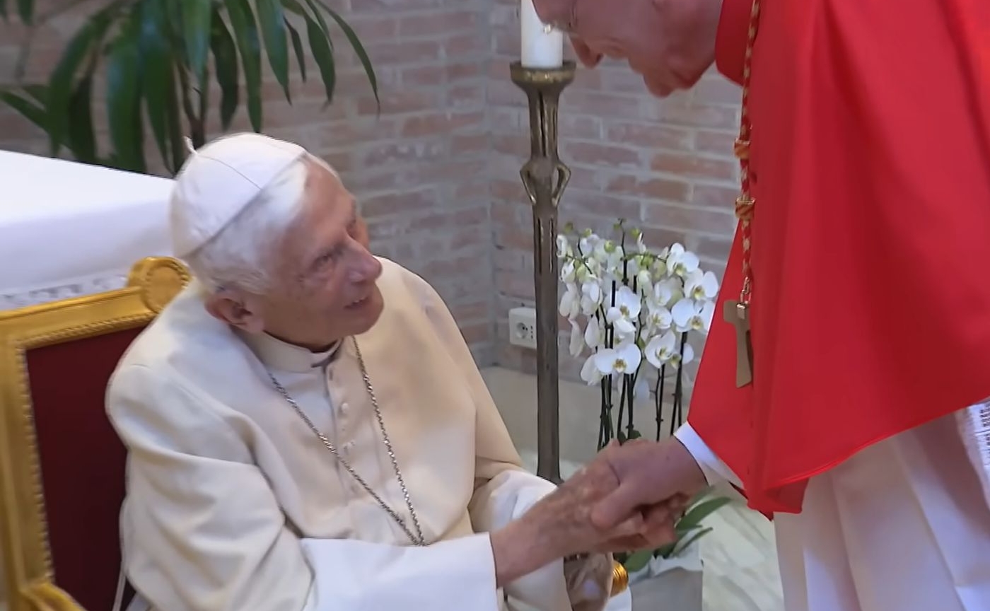 Fostul papă Benedict al XVI-lea / captura Youtube