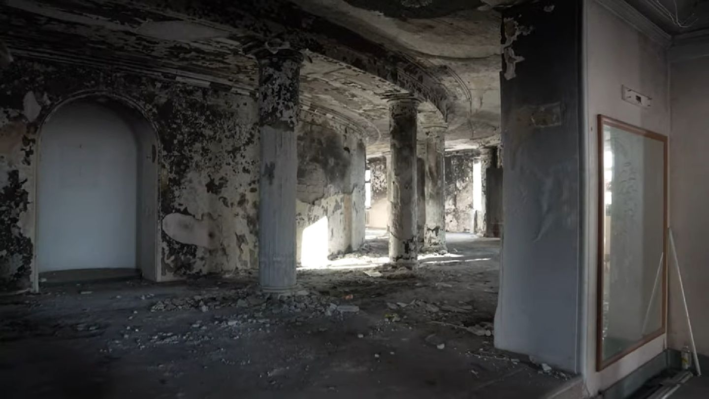 Teatrul din Mariupol distrus / captura Youtube