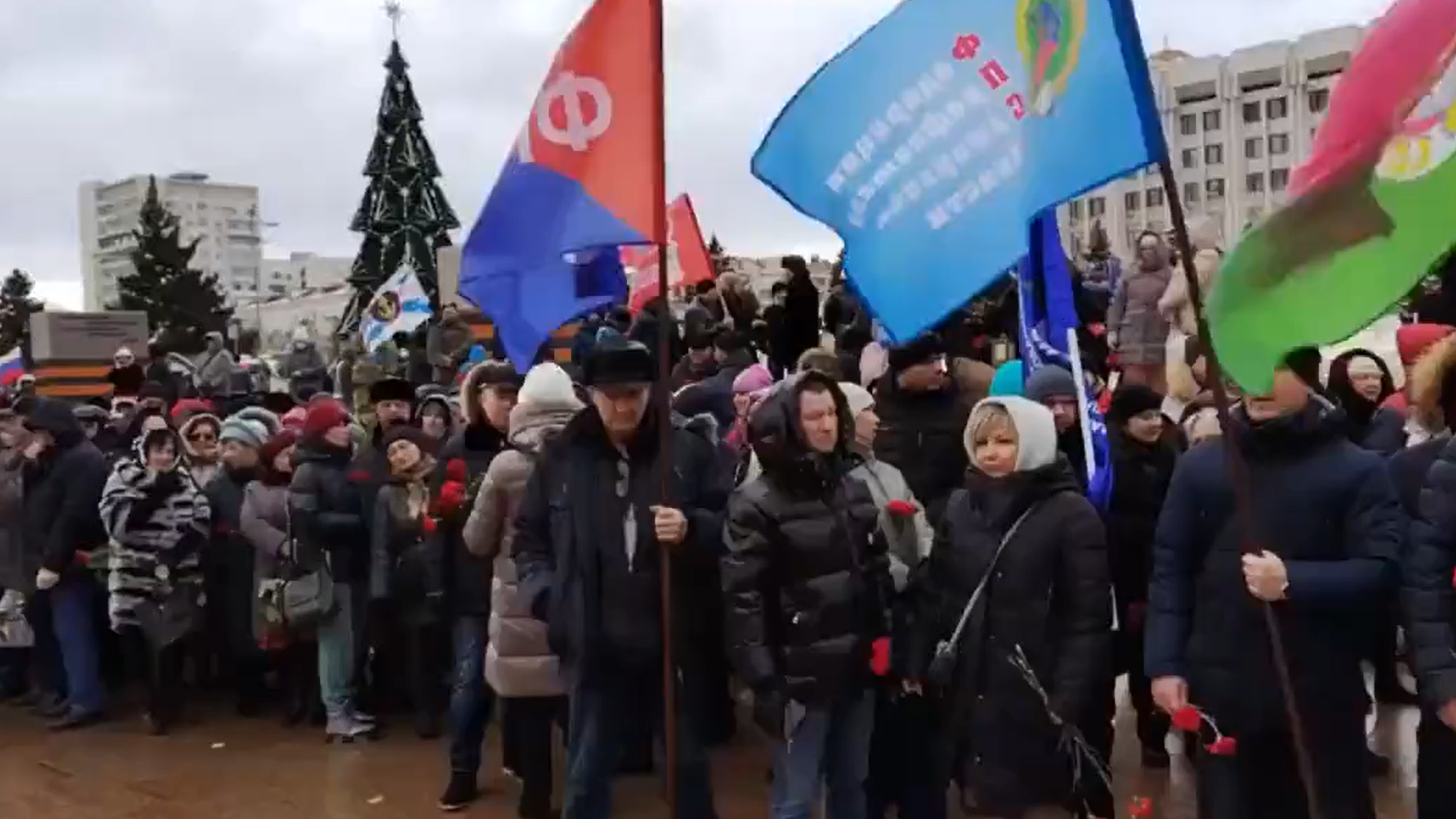 Miting de doliu în Rusia