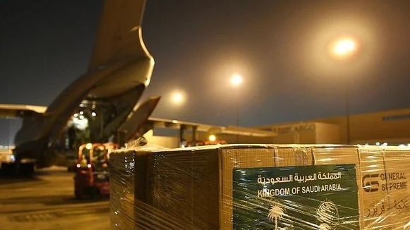 Primul avion saudit după 10 ani la Alep