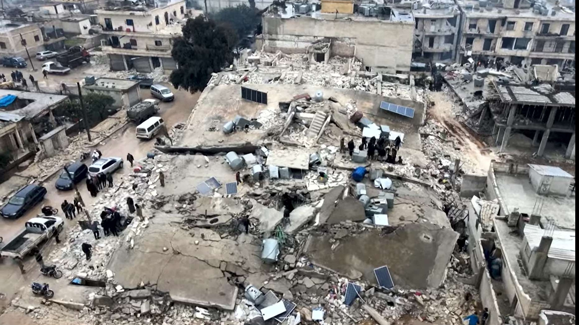 Dezastrul din Siria după cutremur / captura Youtube