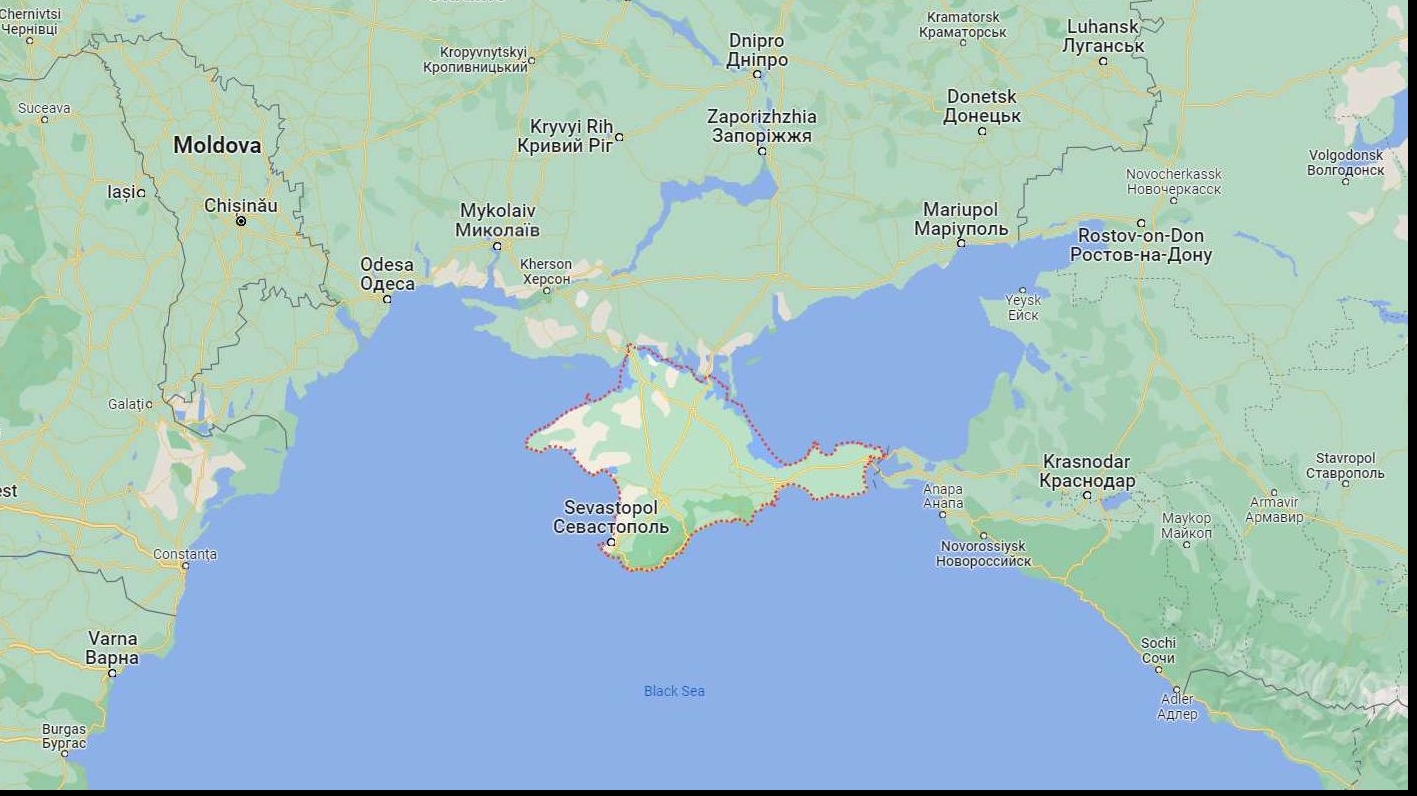 Revenirea Crimeii la Ucraina este imposibilă declară Kremlinul / captura Google Maps