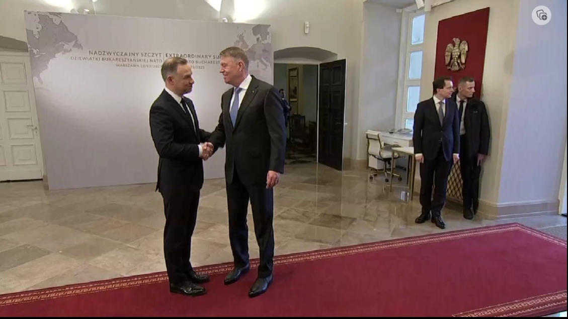 Președintele Klaus Iohannis și Andrzej Duda