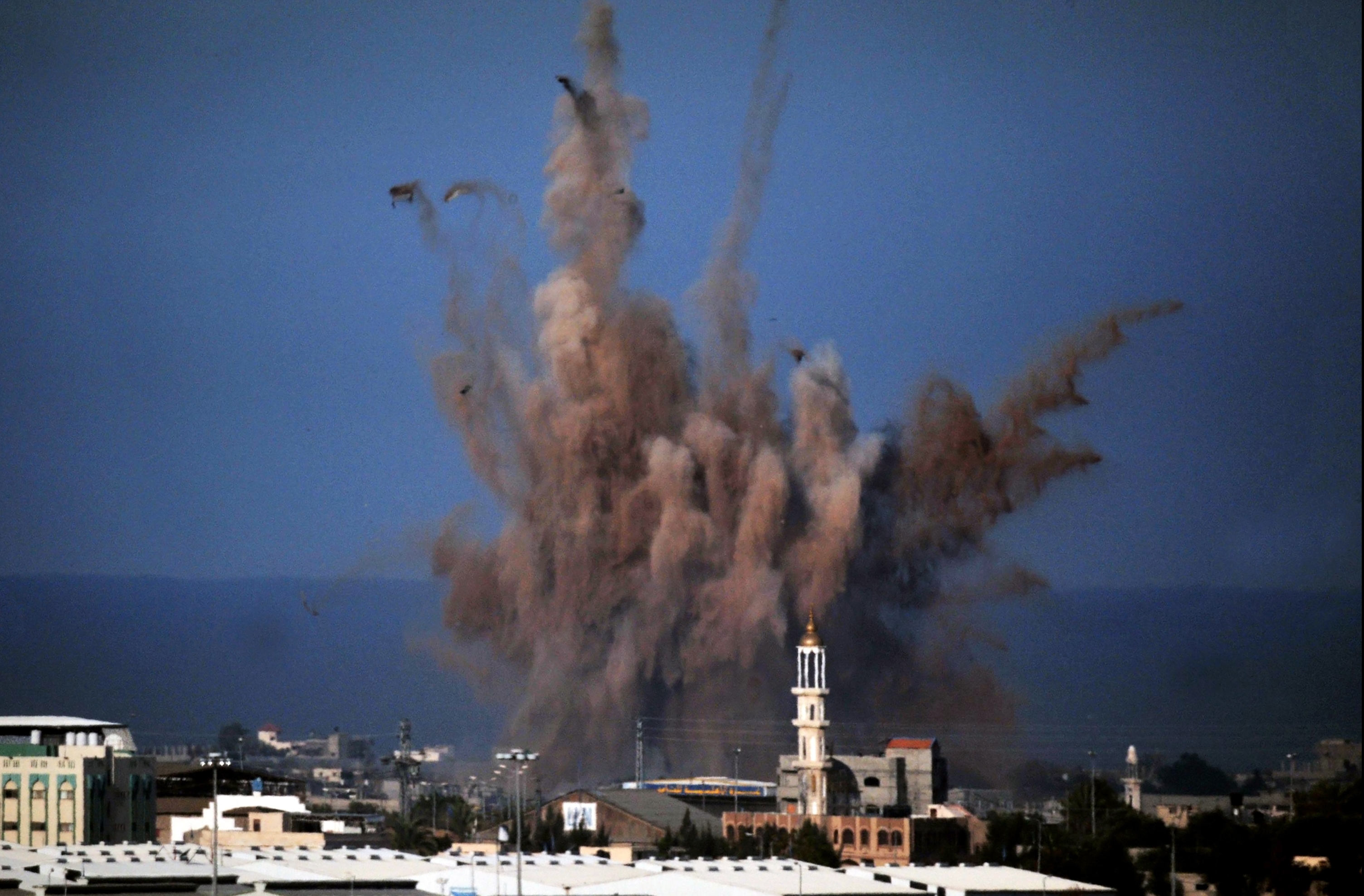 Atac aerian asupra Fâșiei Gaza