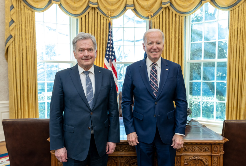 Președintele SUA Joe Biden și preşedintele finlandez Sauli Niinisto