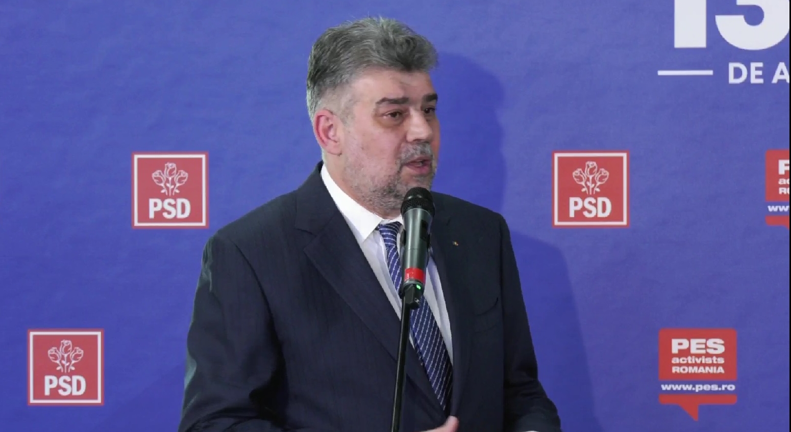Președintele PSD Marcel Ciolacu