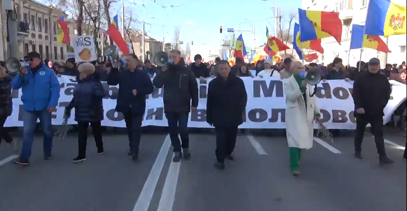 Protest la Chișinău