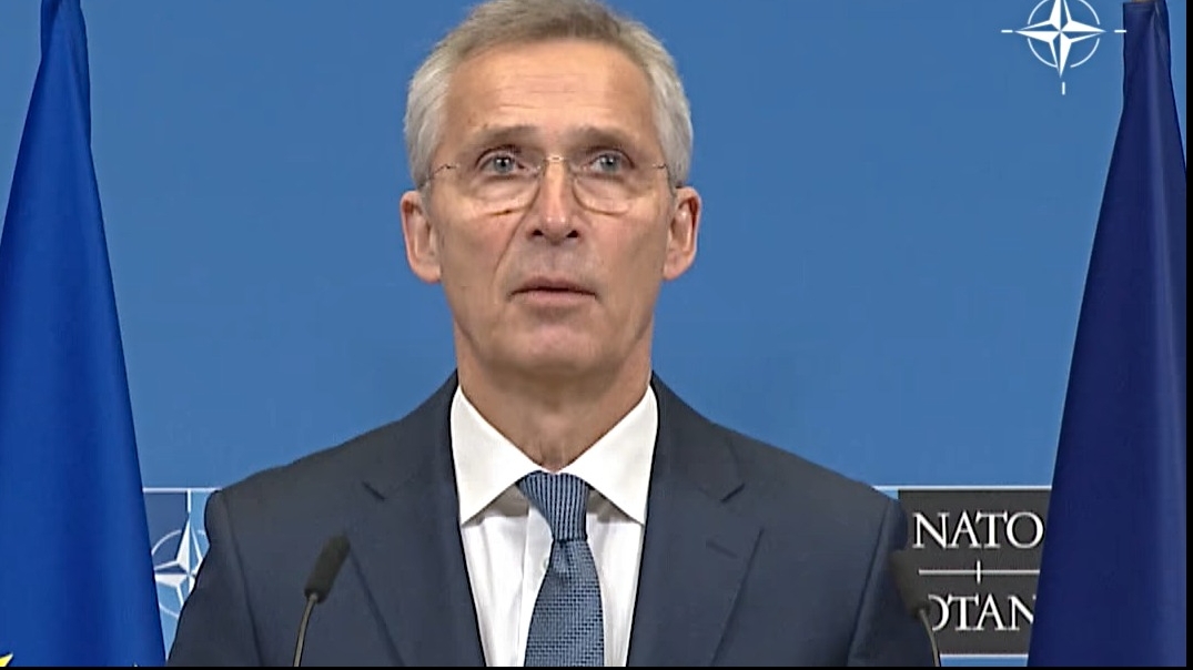 Secretarul general al NATO Jens Stoltenberg / captura video