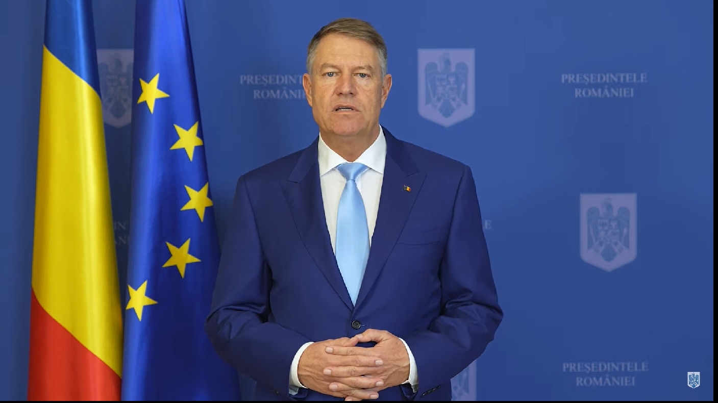 Mesajul președintelui României Klaus Iohannis