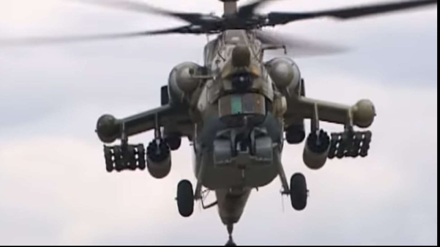 Elicopter Mi-28 al armatei ruse / captura video