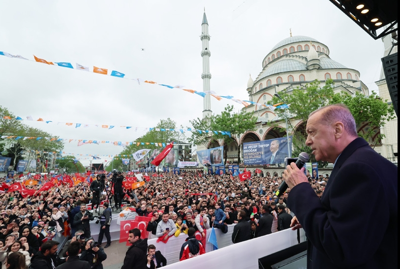 Miting electoral Erdogan / Președinția Turciei