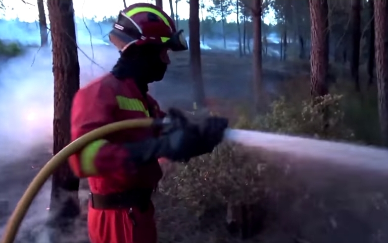 Incendiul din vestul Spaniei a fost stabilizat